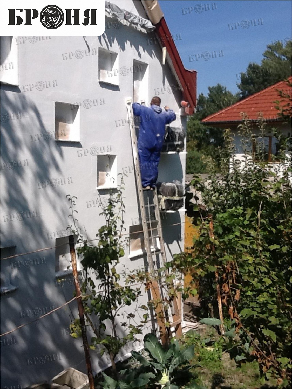Венгрия. Утепление стен частного дома снаружи и изнутри