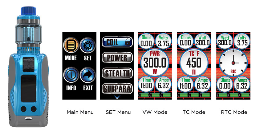 WISMEC Reuleaux Tinker + Column Kit