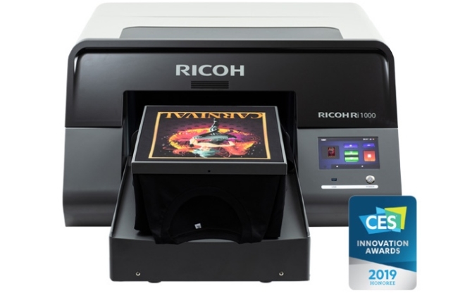 Ricoh Ri 1000.  Увидеть в действии