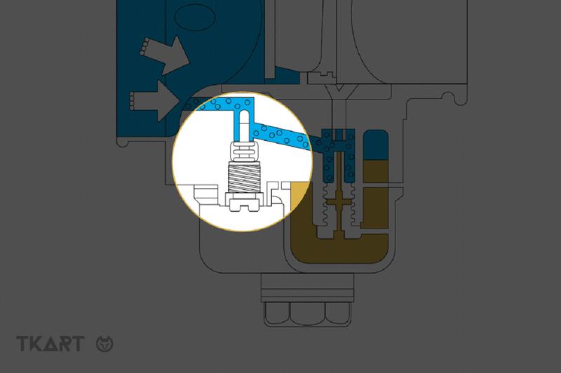 Рисунок 27 &mdash; винт регулировки количества воздуха на холостом ходу