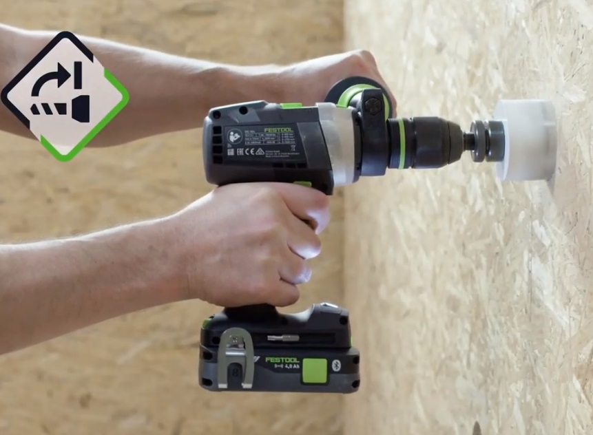 Аккумуляторная ударная дрель-шуруповёрт FESTOOL QUADRIVE TPC 18/4