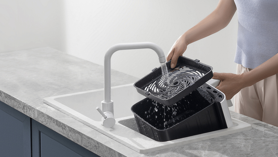 Аэрофритюрница Xiaomi Smart Air Fryer 6.5L MAF10-Черный-9.jpeg