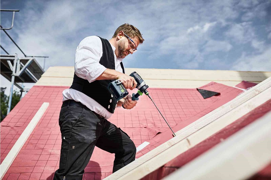 Аккумуляторная ударная дрель-шуруповёрт FESTOOL QUADRIVE TPC 18/4