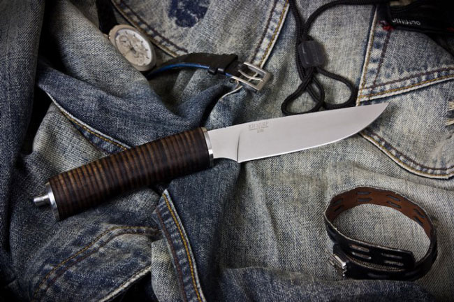 Как сделать рукоять ножа из бересты