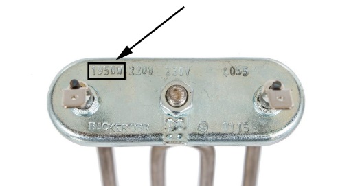 Výkon topného tělesa, jak je uvedeno