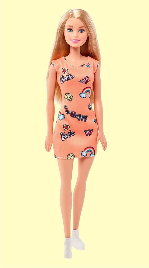 Оранжевое платье для Barbie - серия Стиль