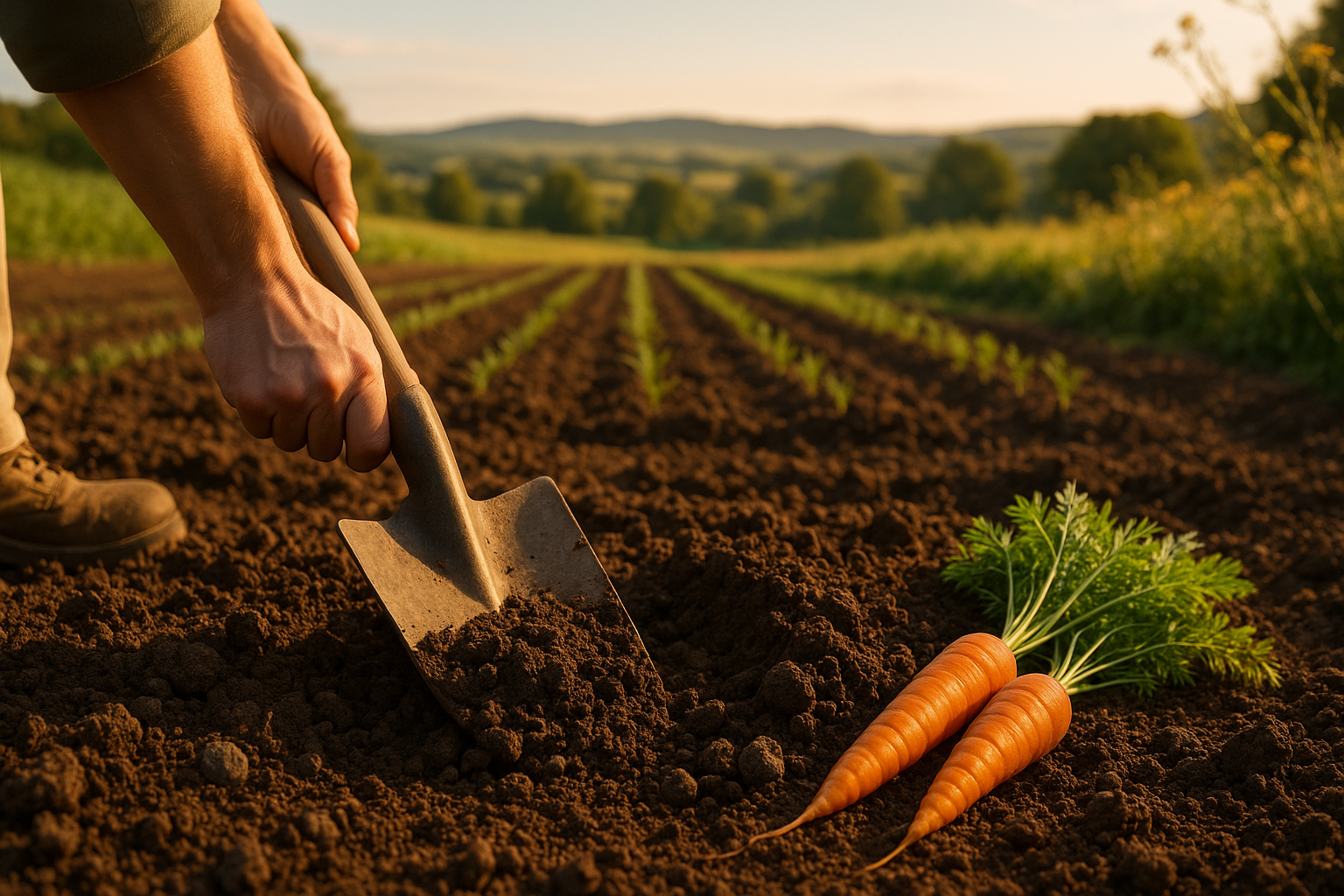 Выращивание моркови в открытом грунте: подготовка грядок и посев семян моркови