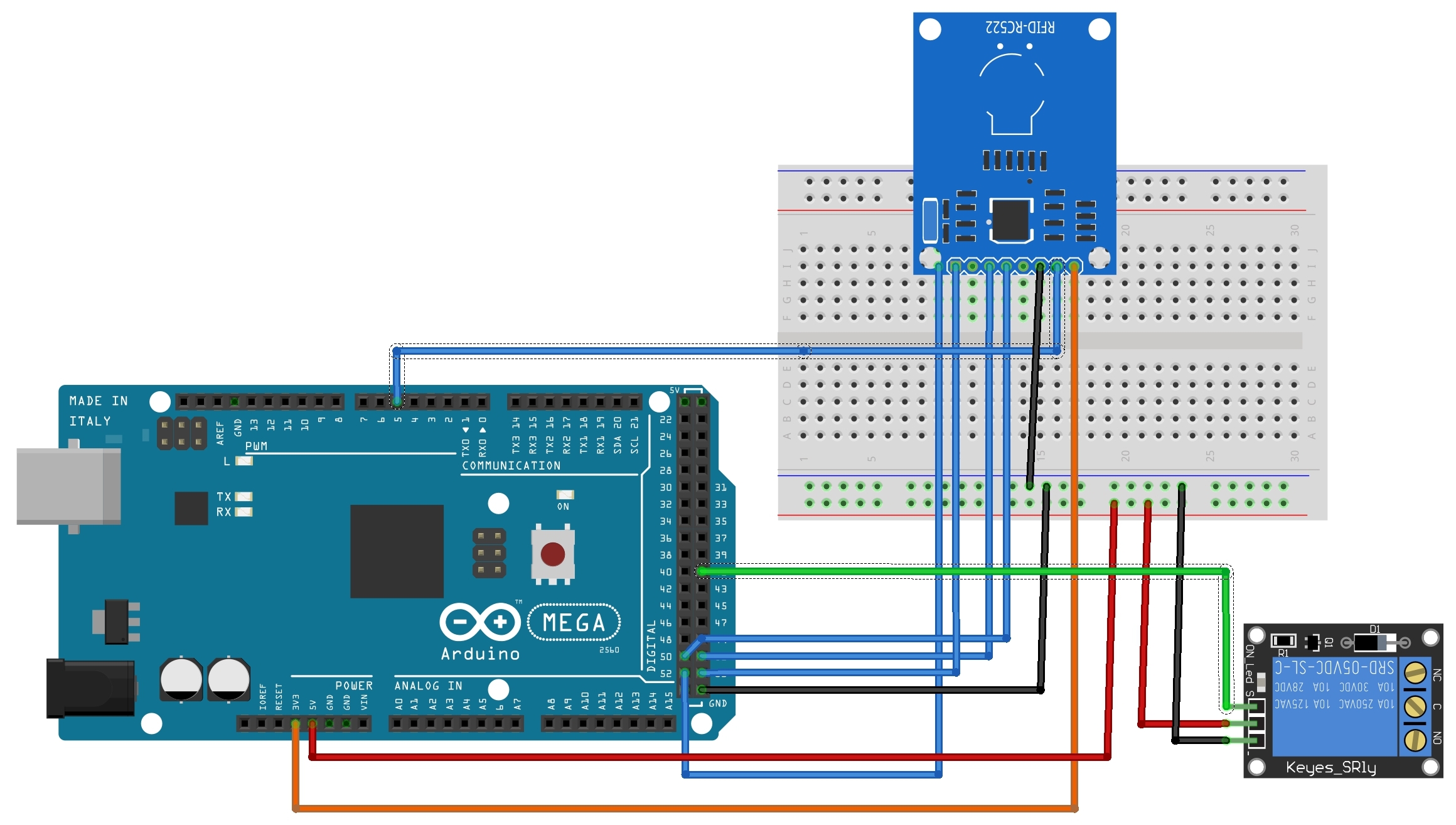rfid подключение