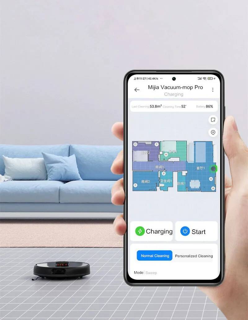 Робот-пылесос Xiaomi Mijia Sweeping and Dragging Robot 2 Pro (MJSTS)-описание-10.jpeg