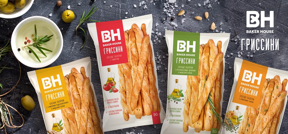 ХЛЕБНЫЕ ПАЛОЧКИ ГРИССИНИ