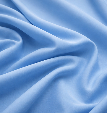 Sky blue fabric