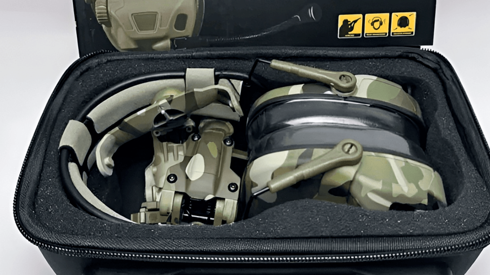 Наушники активные тактические стрелковые 6TH Gen Tactical headset Мультикам Наушники активные тактические стрелковые 6TH Gen Tactical headset Мультикам