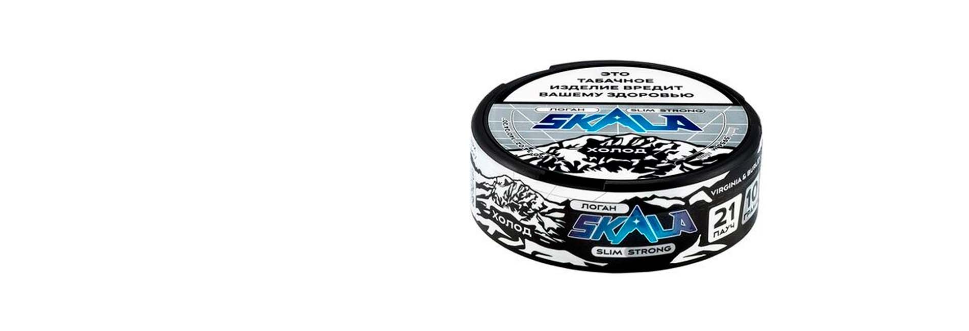паучи SKALA в руке у потребителя никотина