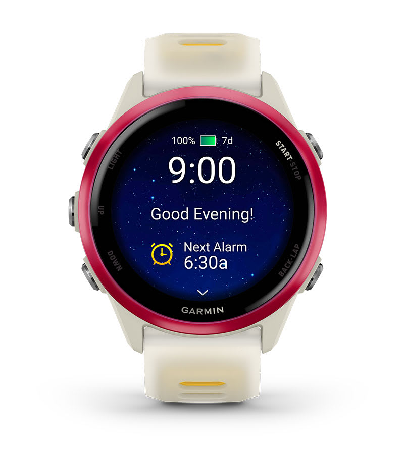 Умные часы Garmin Forerunner 570 - 42 мм сланцево-серый алюминий с черным ремешком: ВЕЧЕРНИЙ ОТЧЁТ