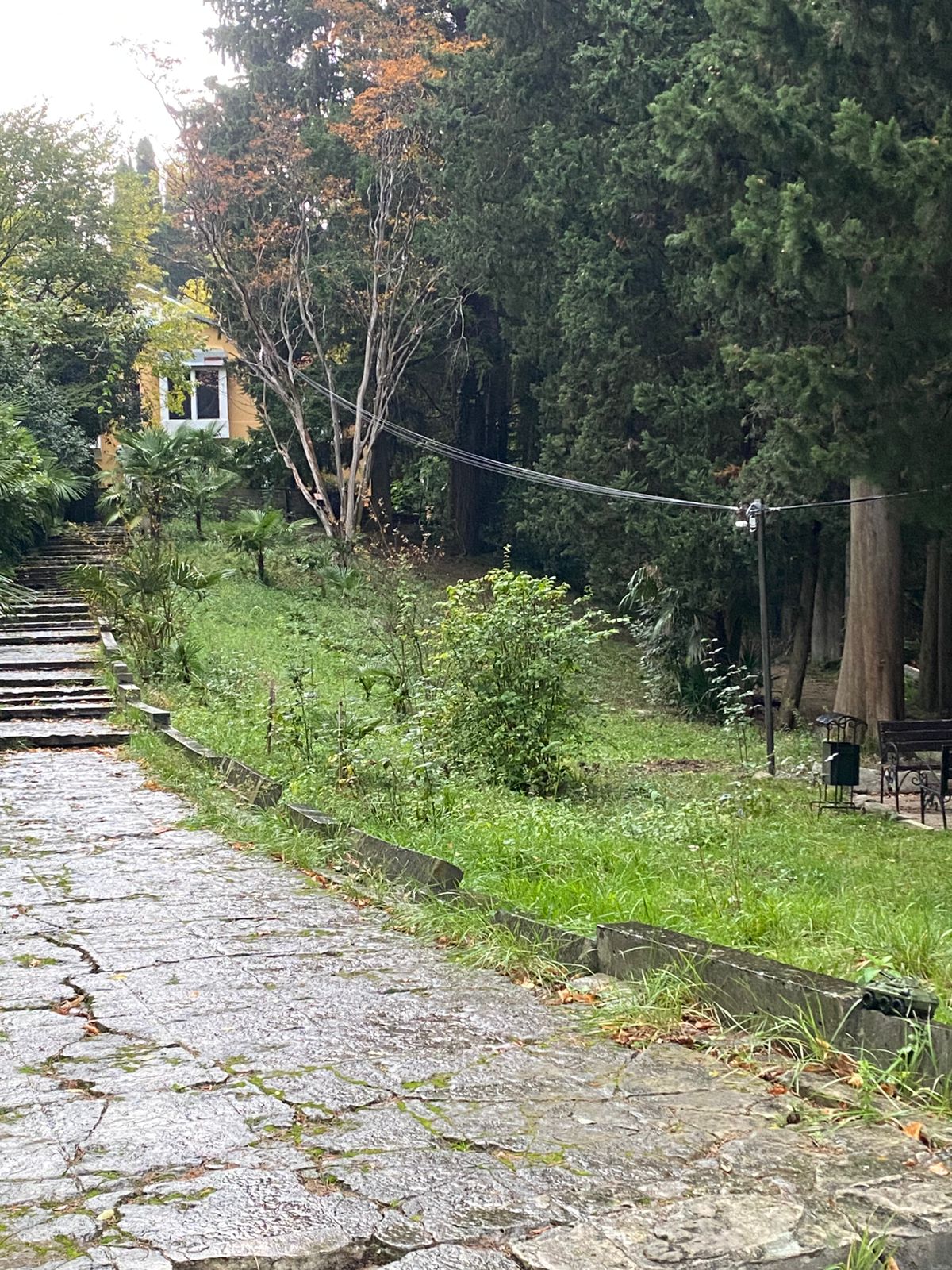 Общий вид территории объекта с установленной системой видеонаблюдения