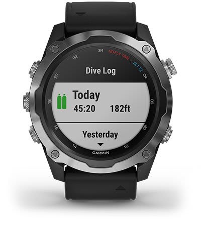 Умные часы Garmin Descent MK2 стальные с черным ремешком: ЖУРНАЛ ПОГРУЖЕНИЙ
