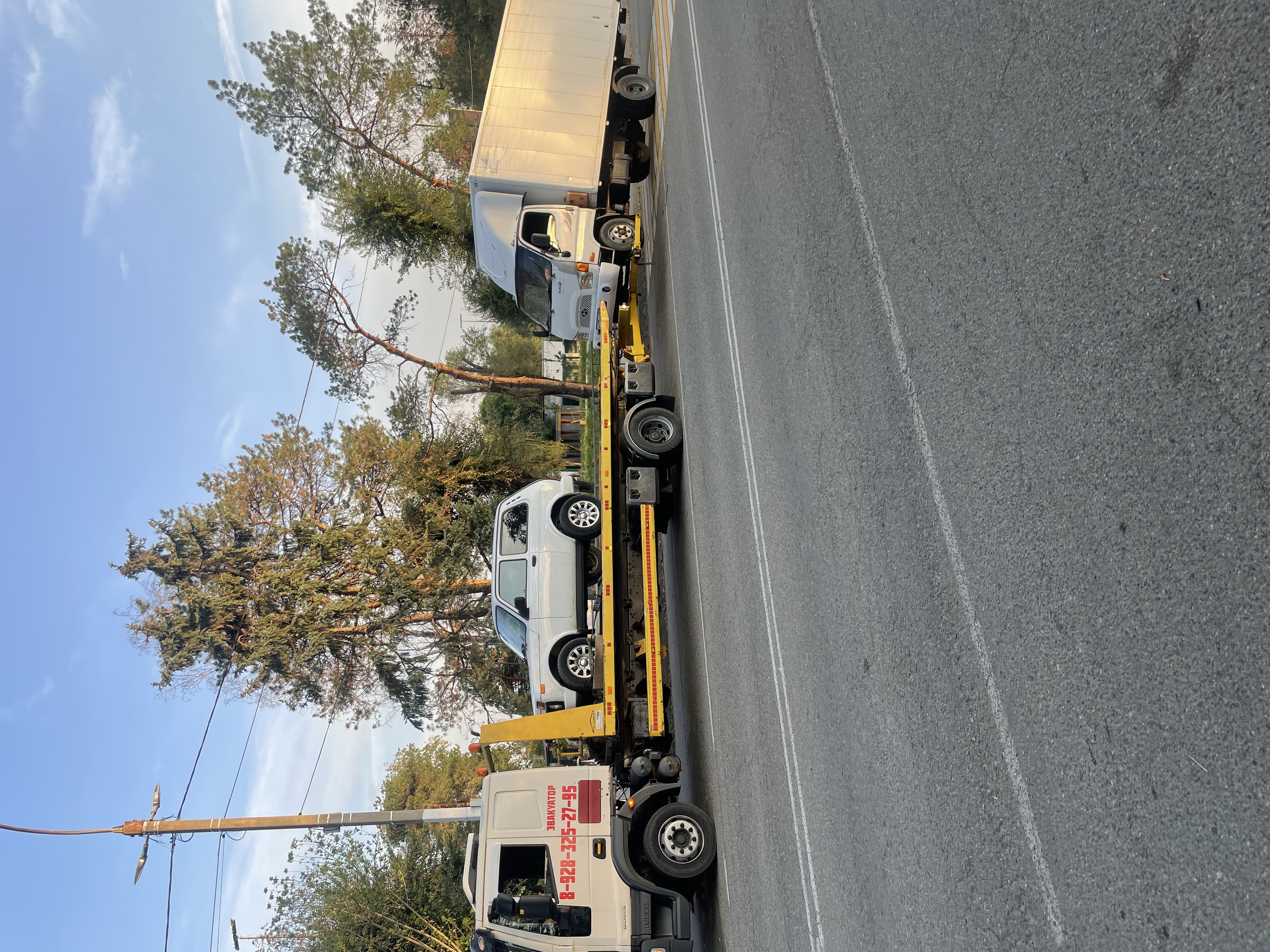 Услуги эвакуации и манипулятора