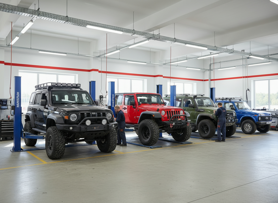 Установка у партнёров: сервис и монтаж