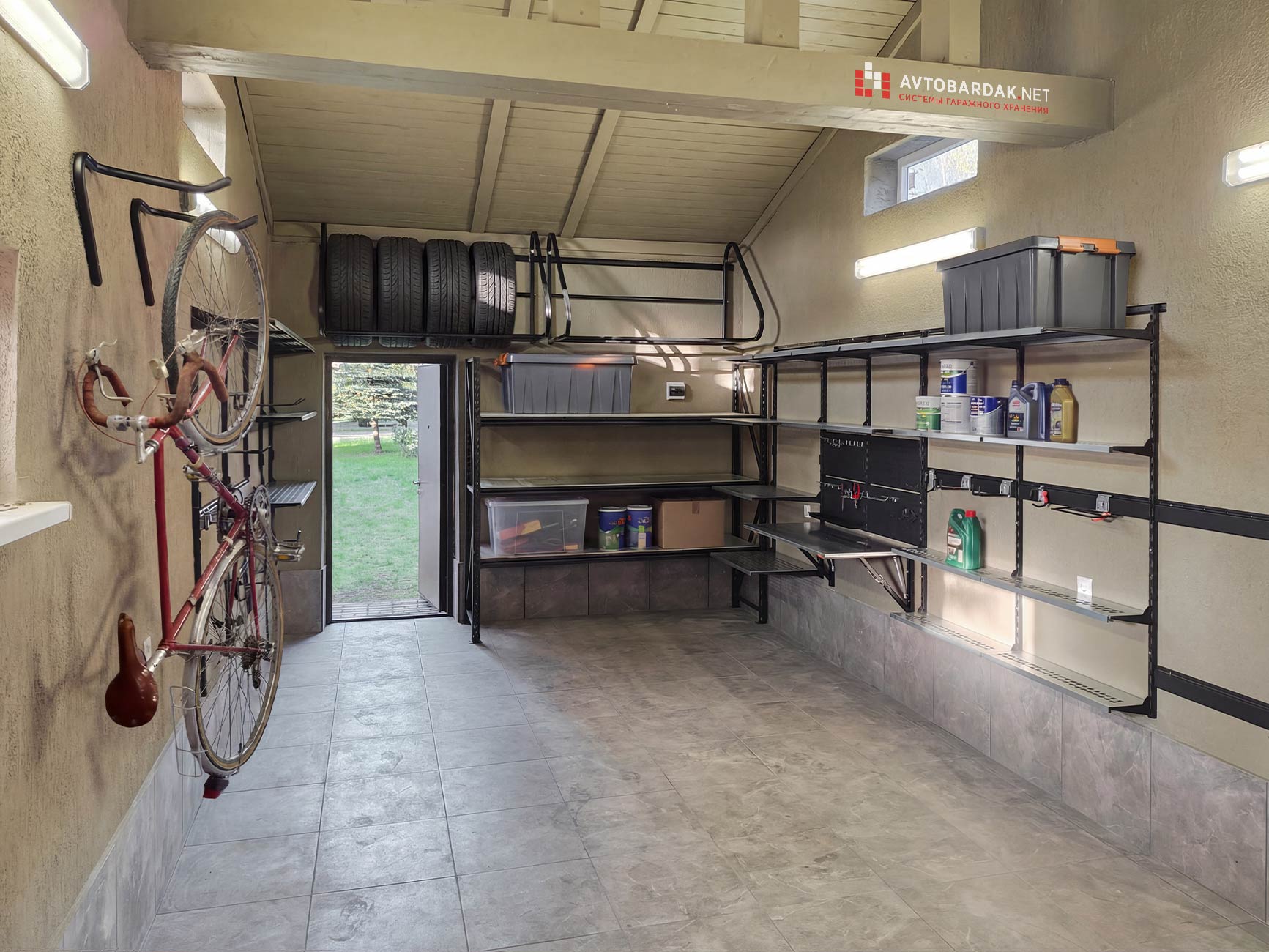 обустройство гаража