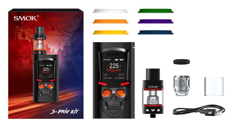 Комплектация SMOK S-Priv + TFV8 Big Baby Light Edition Kit