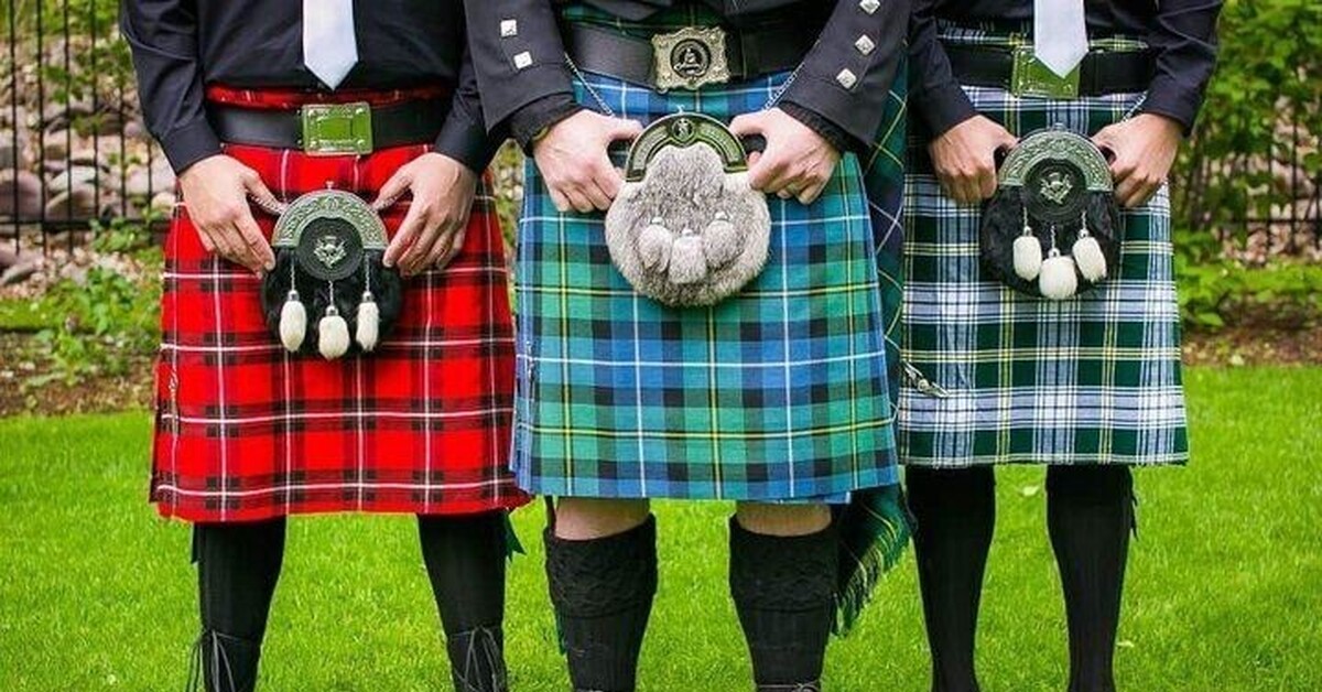 Национальный орнамент в Шотландии