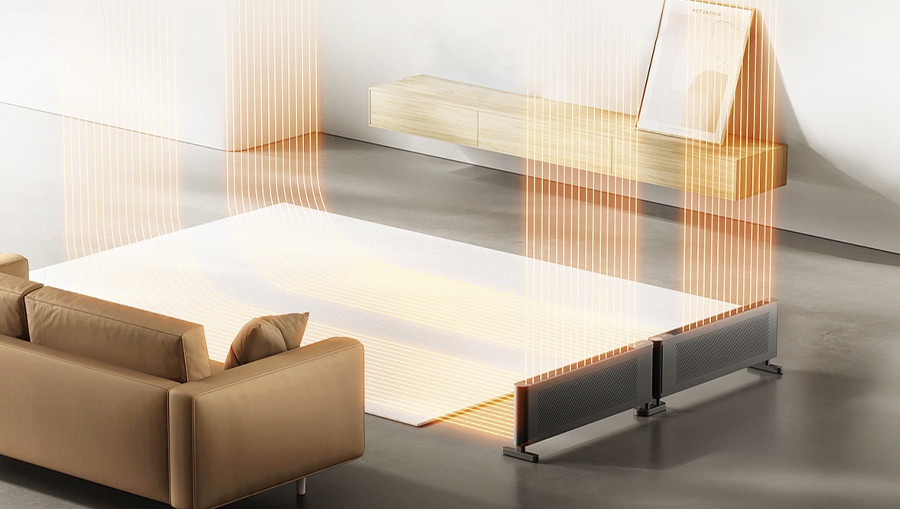 Умный электрический обогреватель Xiaomi Mijia Baseboard Electric Heater Graphene Heating 2 Foldable Version 2200W (TJXDNQ09ZM)-описание-6.jpeg