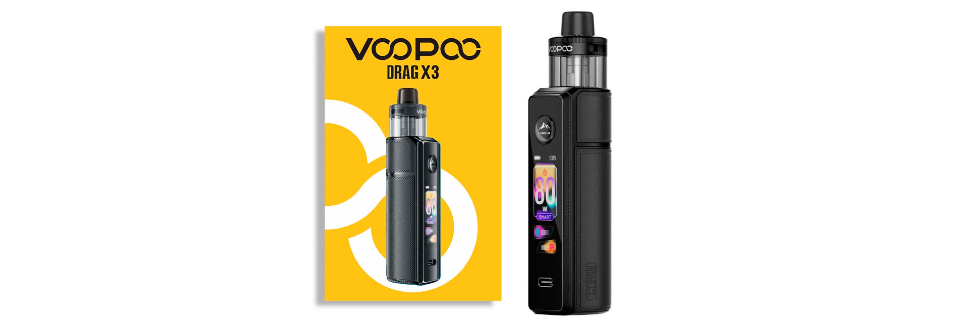 Детали корпуса и экрана VOOPOO Drag X3