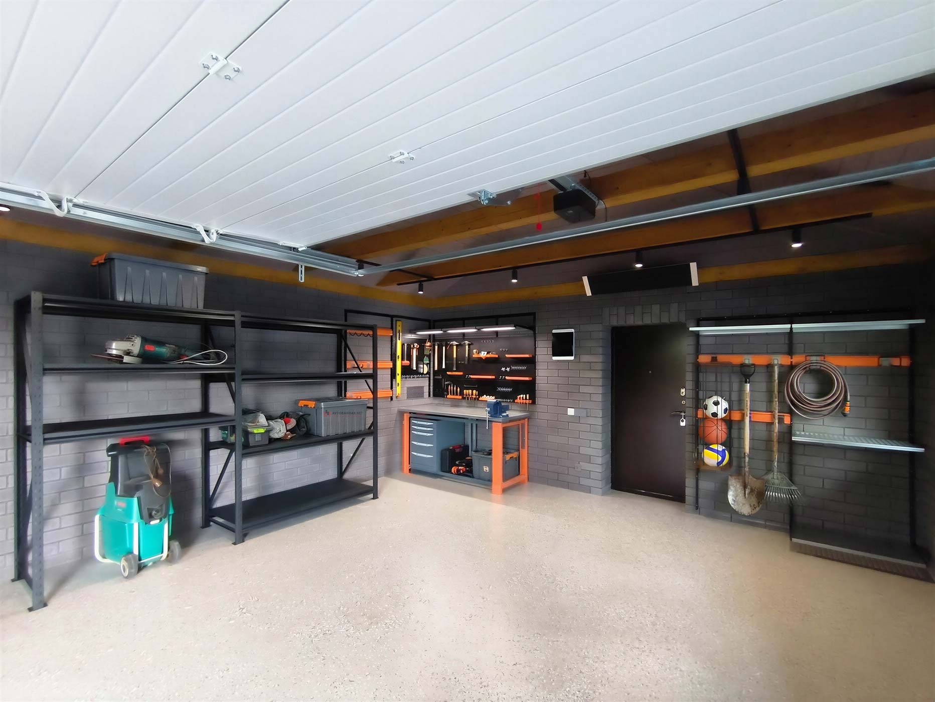 обустройство гаража