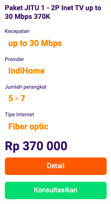 JITU 1 - 2P Inet TV 30 IndiHome