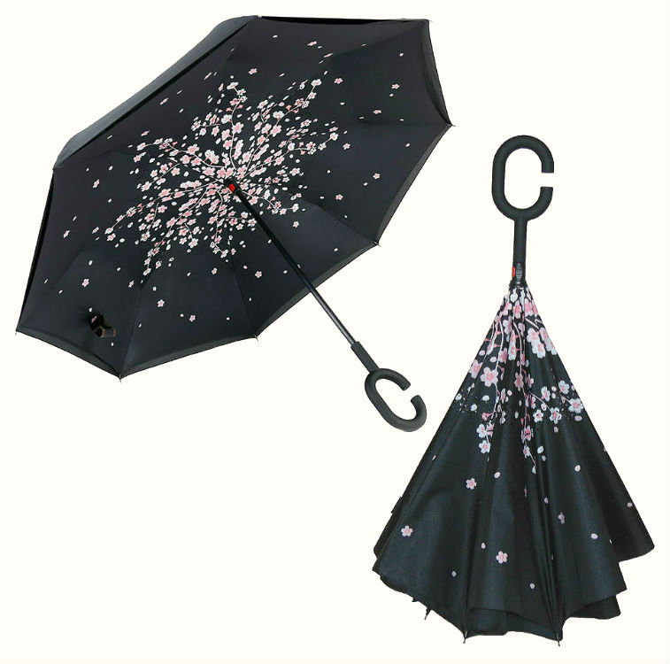 обратный (реверсивный) зонт ReUmbrella Sakura "Сакура"