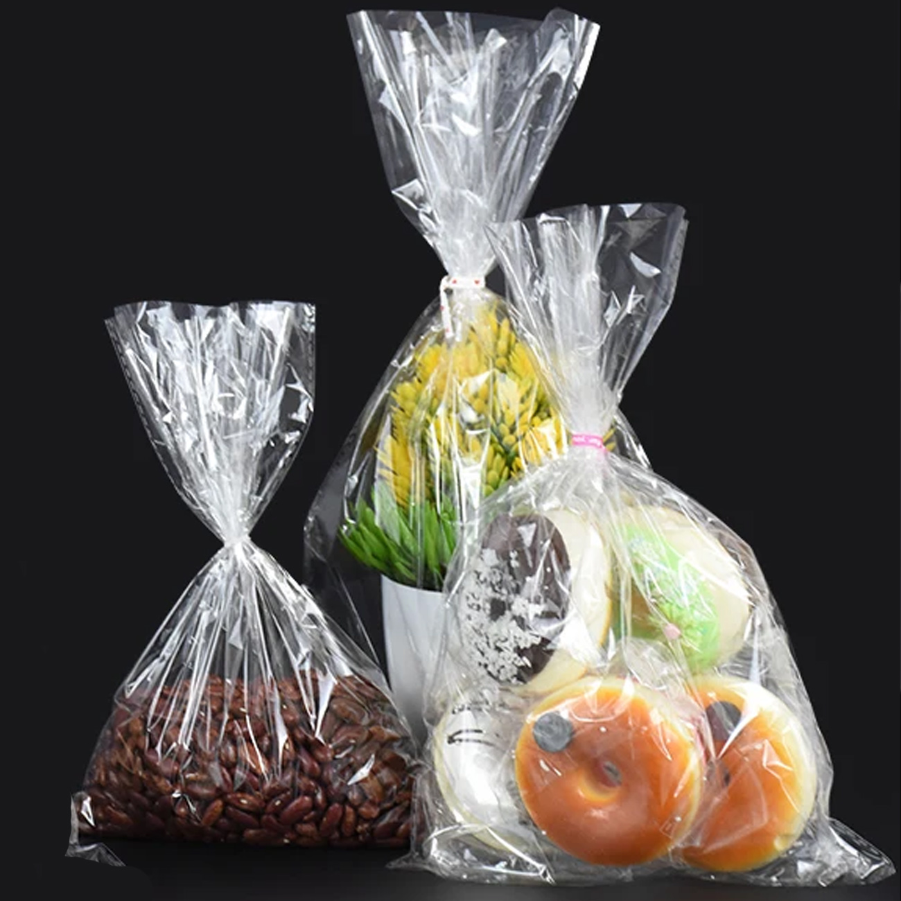 Пакеты 13х19 см БОПП без клеевого клапана усиленные швы