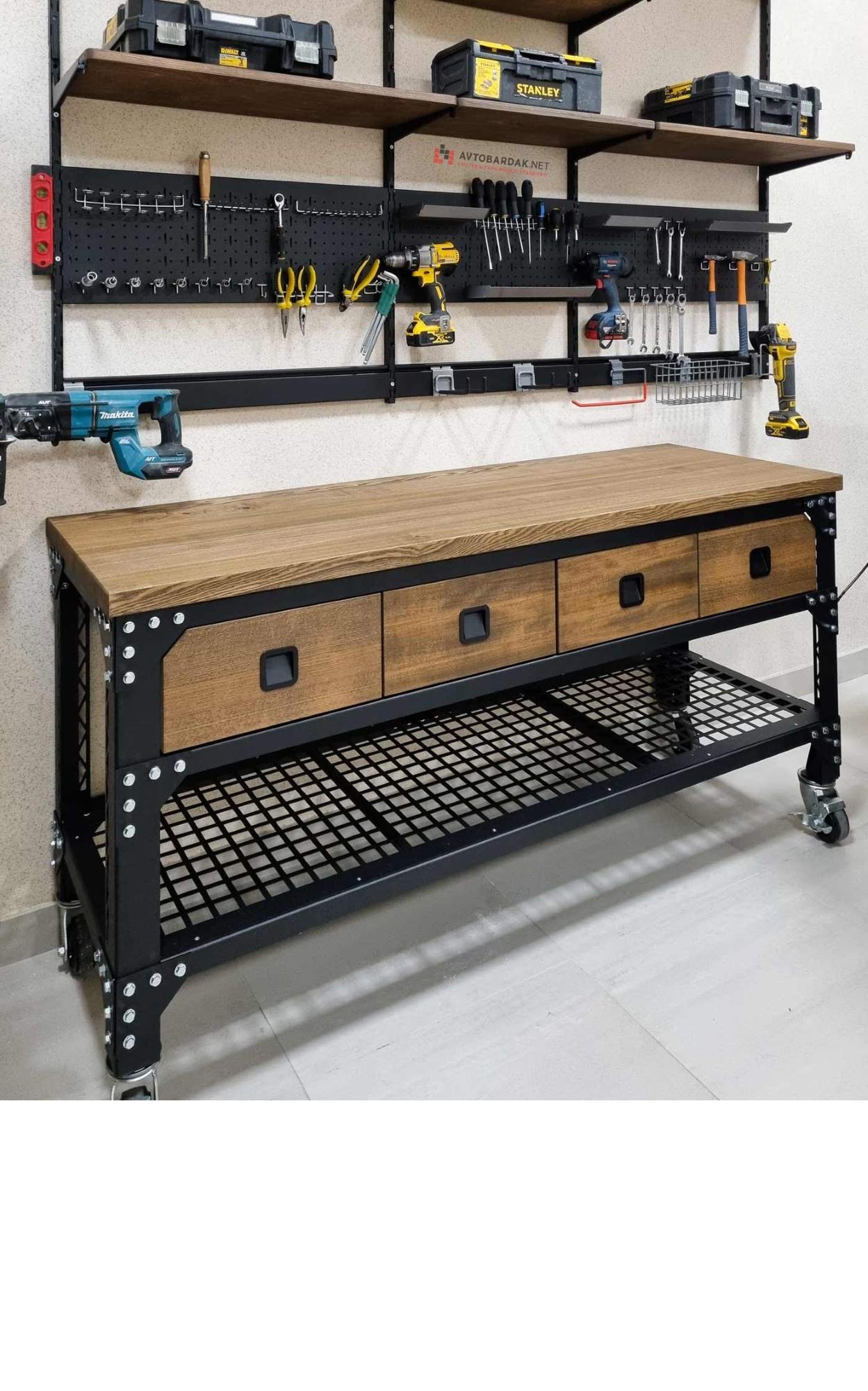 Верстаки и другая мебель Лофт Гараж