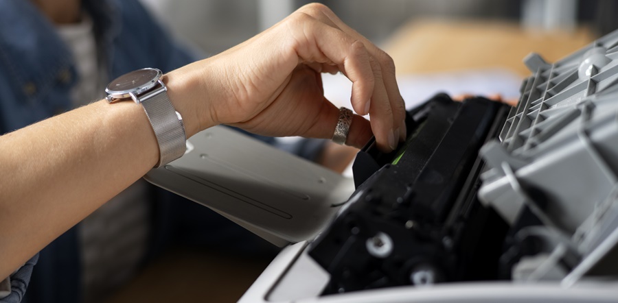 Работа с картриджем