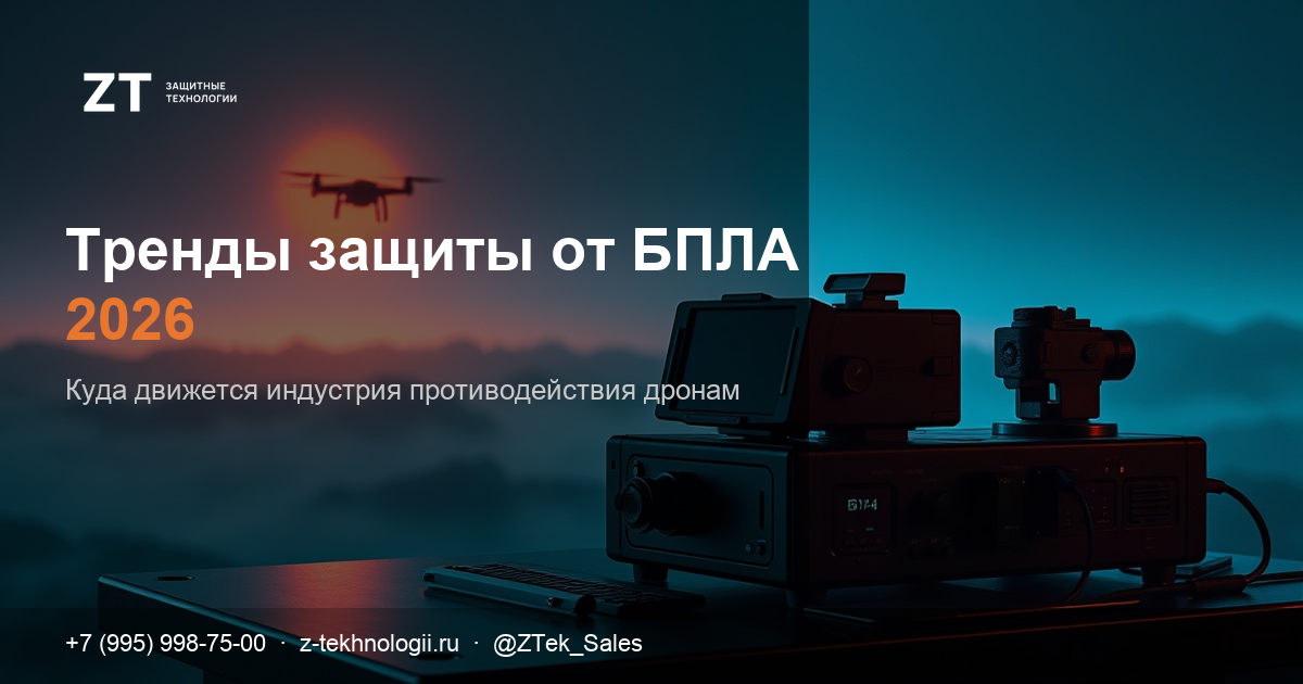 Тренды защиты от БПЛА 2026