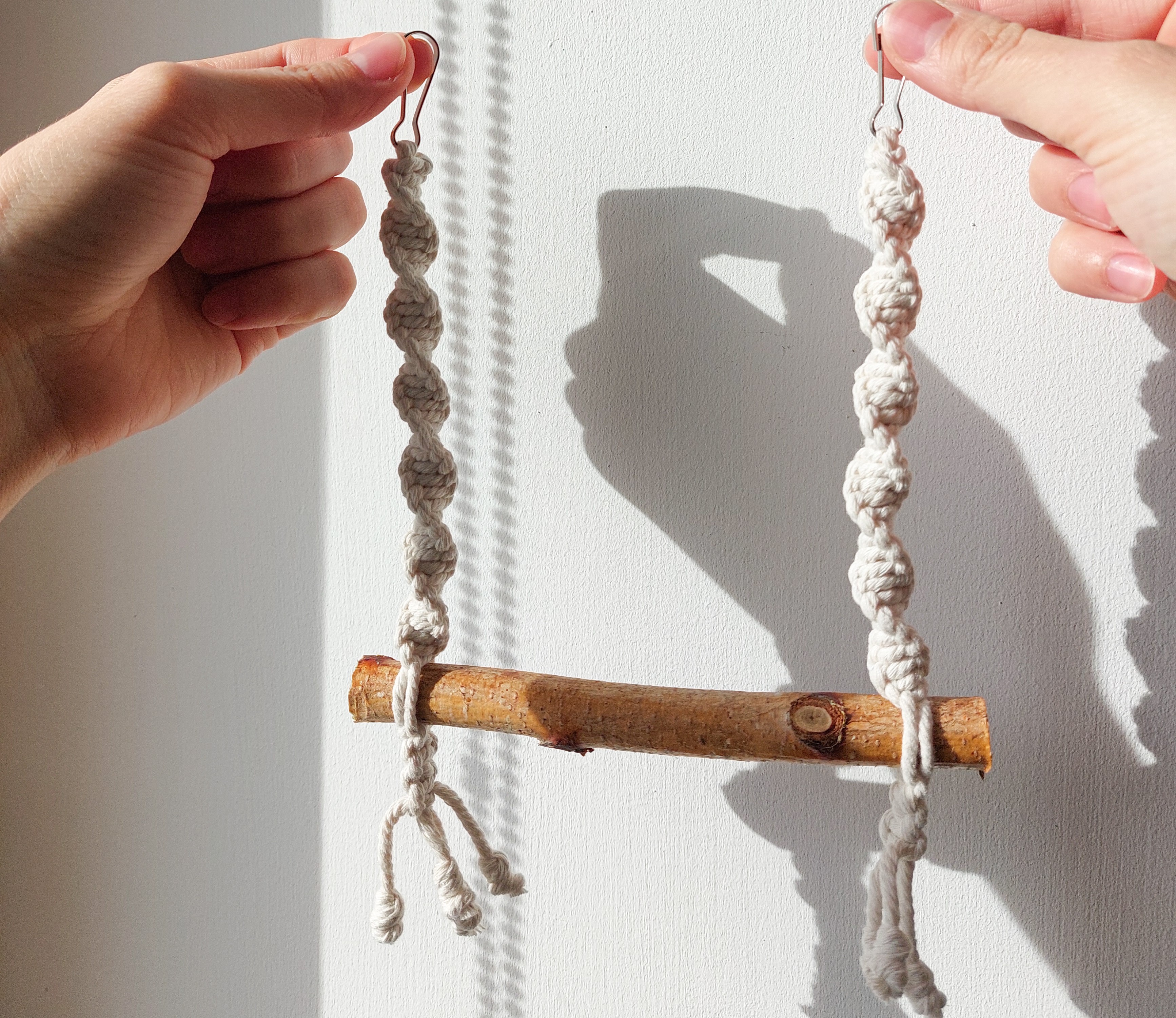 Макраме качели