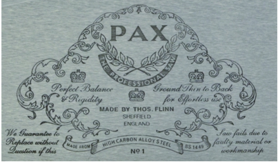 английские обушковые пилы PAX