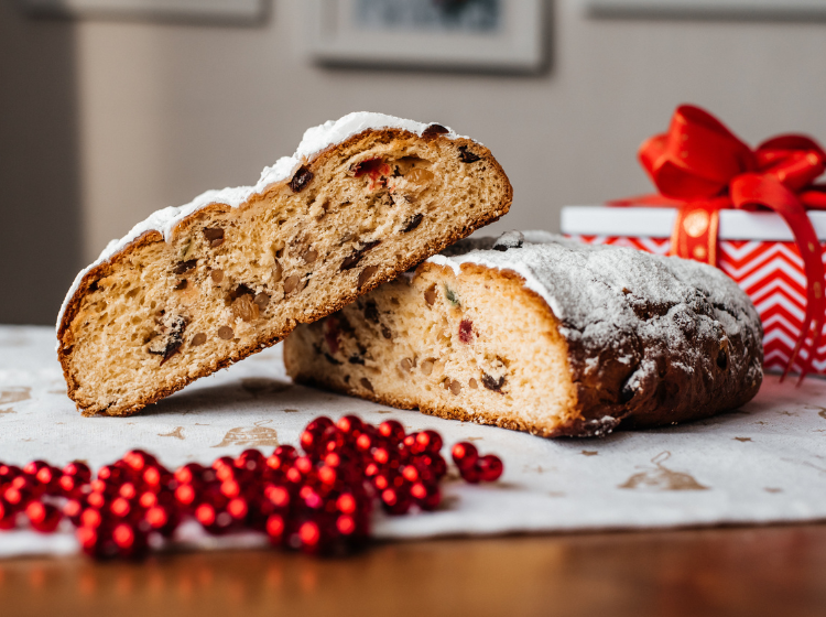Штоллен — волшебный рождественский кекс с сухофруктами