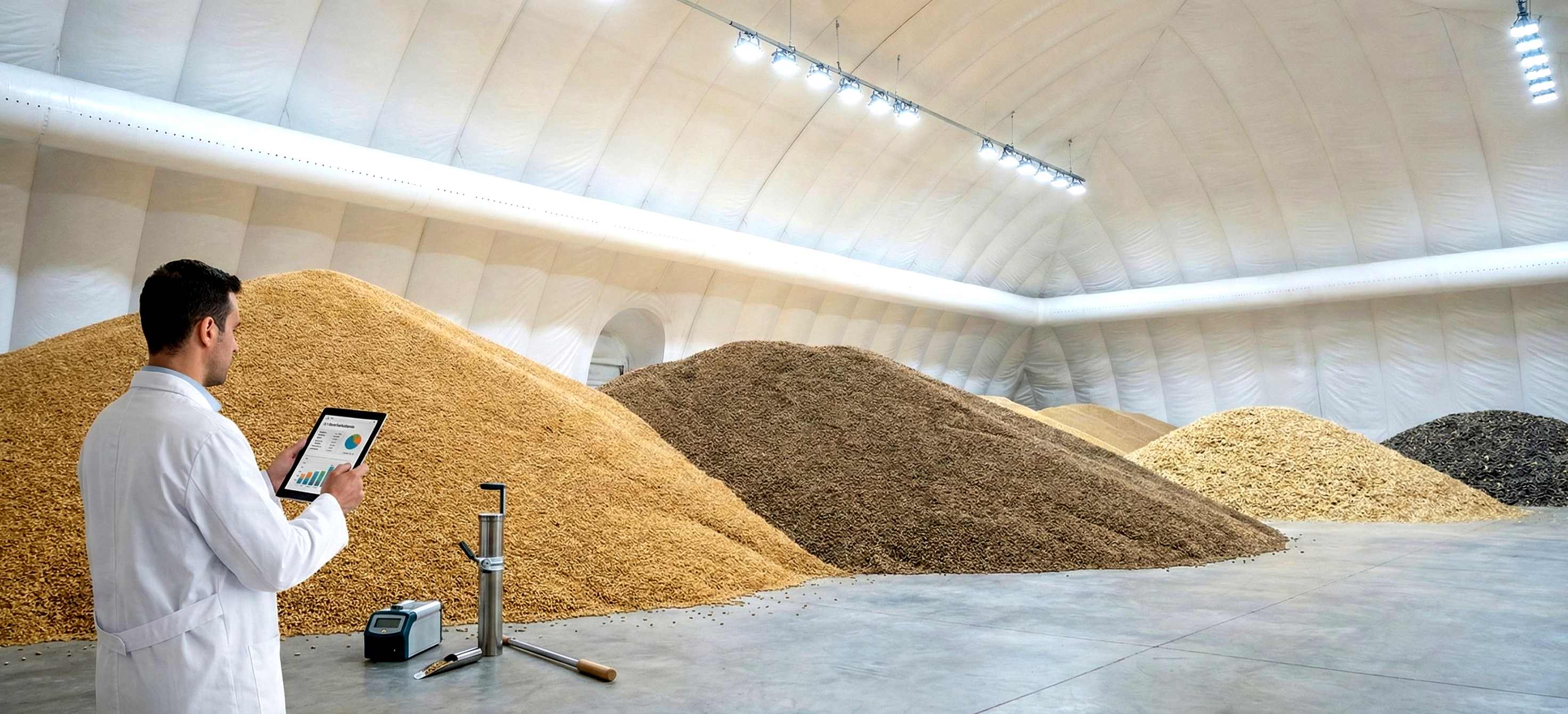 Факторы вместимости - Параметры зернохранилища