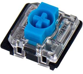 Cherry MX Brown Gateron Low Profile Blue