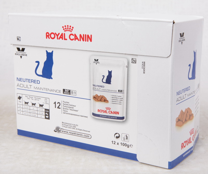 Royal Canin Neutered Adult Maintenance Консервы для Стерилизованных Кошек и Котов 1-7 лет