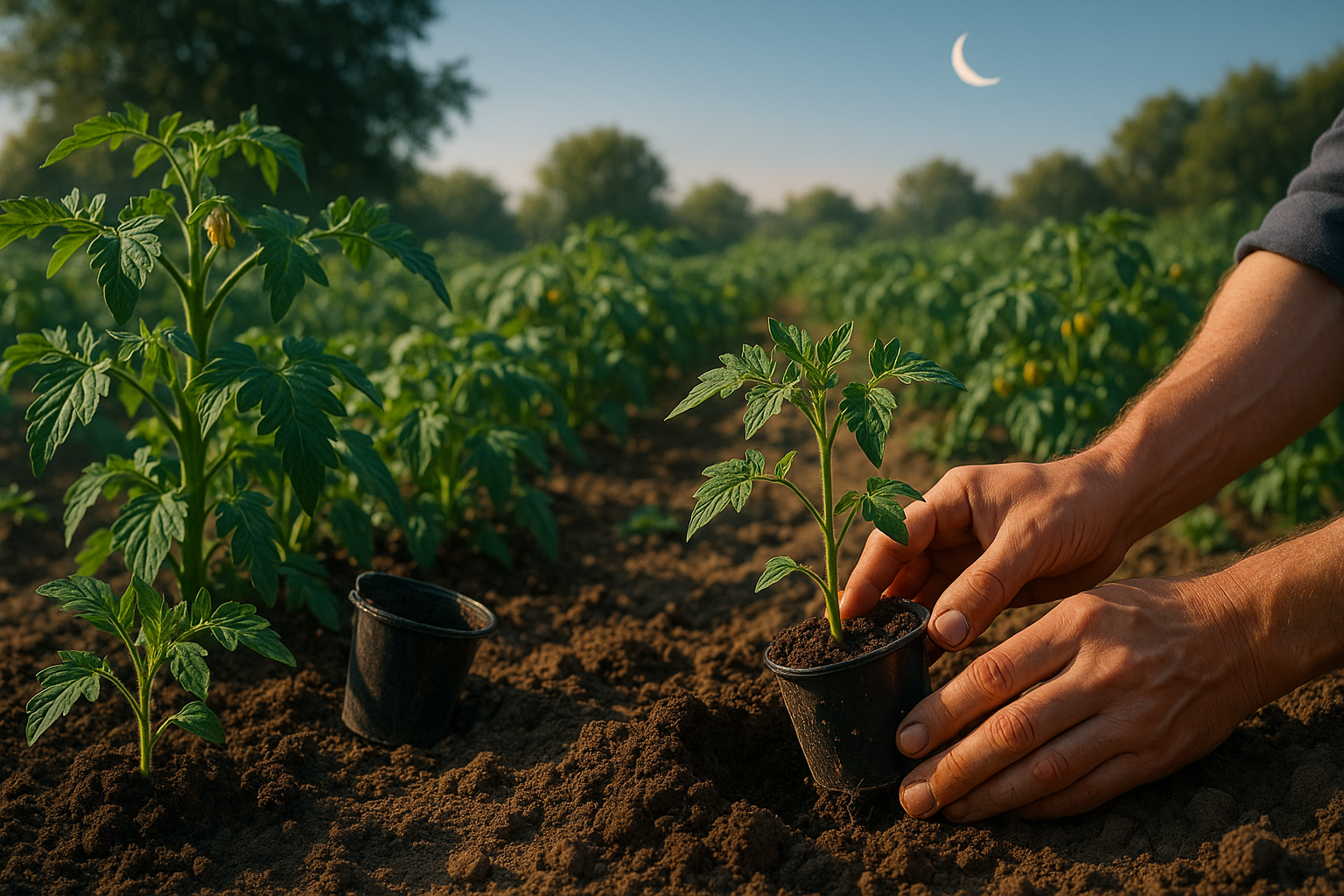 Пикировка рассады помидоров: пошаговая инструкция