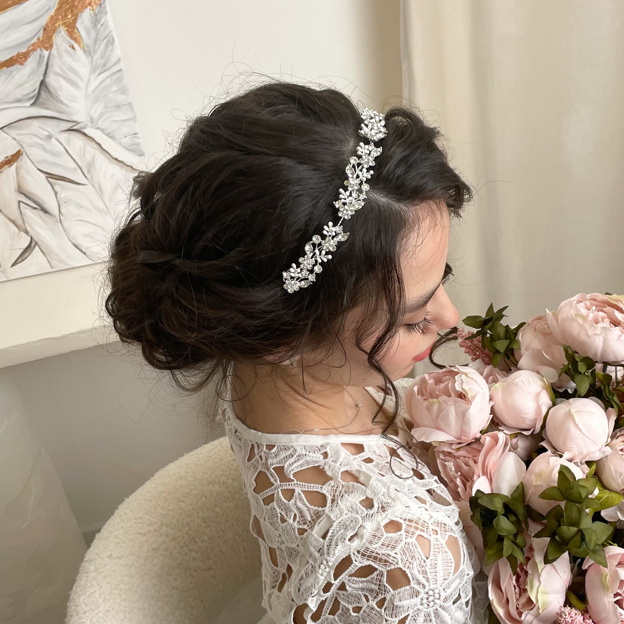 Свадебные украшения для волос своими руками - фото и видео