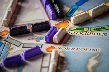 Ticket to Ride: Nordic Countries поле игры