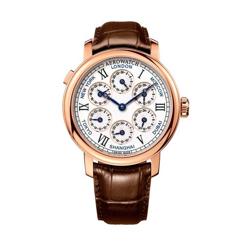 швейцарские часы Aerowatch 7 зон