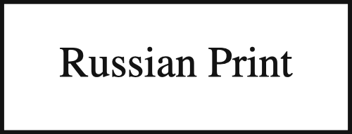 Russian Print