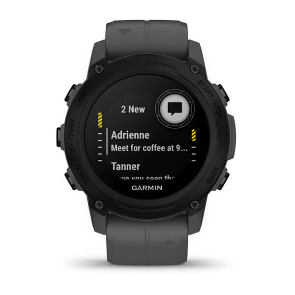 Умные часы Garmin Descent G1 серый, официальный ракурс 8