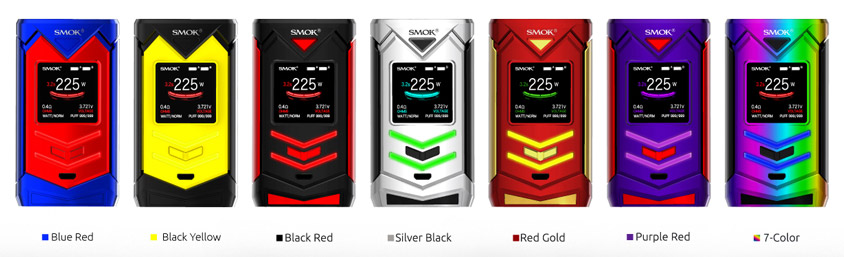 Цвета боксмода SMOK Veneno 225W