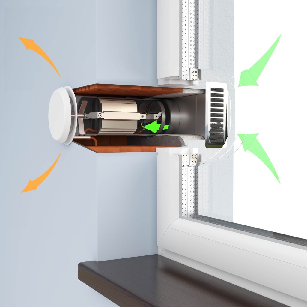 Какой приточный клапан вентиляции выбрать, оконный или стеновой: обзор  приточных клапанов