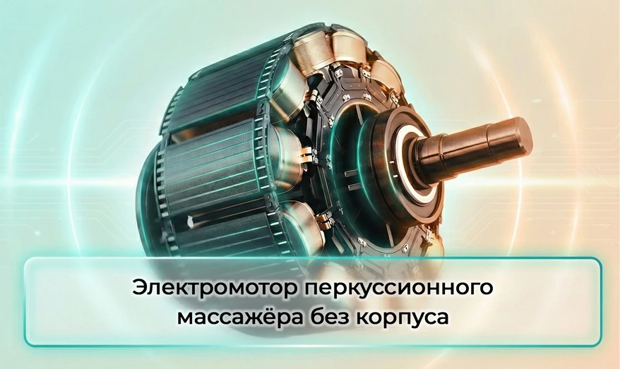 Электромотор перкуссионного массажёра