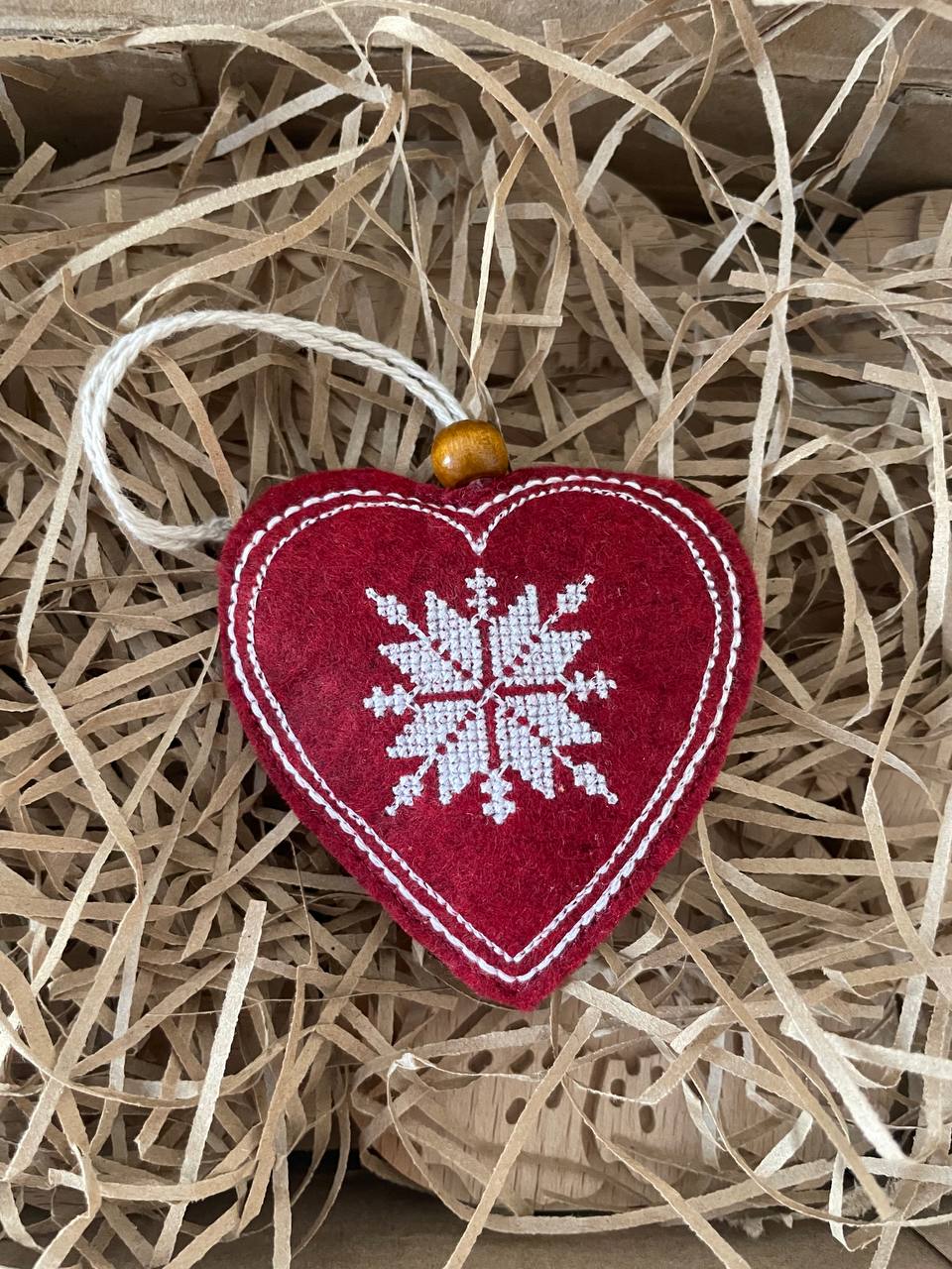 Сердце. Подвеска из фетра NYF-0125-Midi-linenby.by Сердце. Подвеска из фетра NYF-0125-Midi-linenby.by